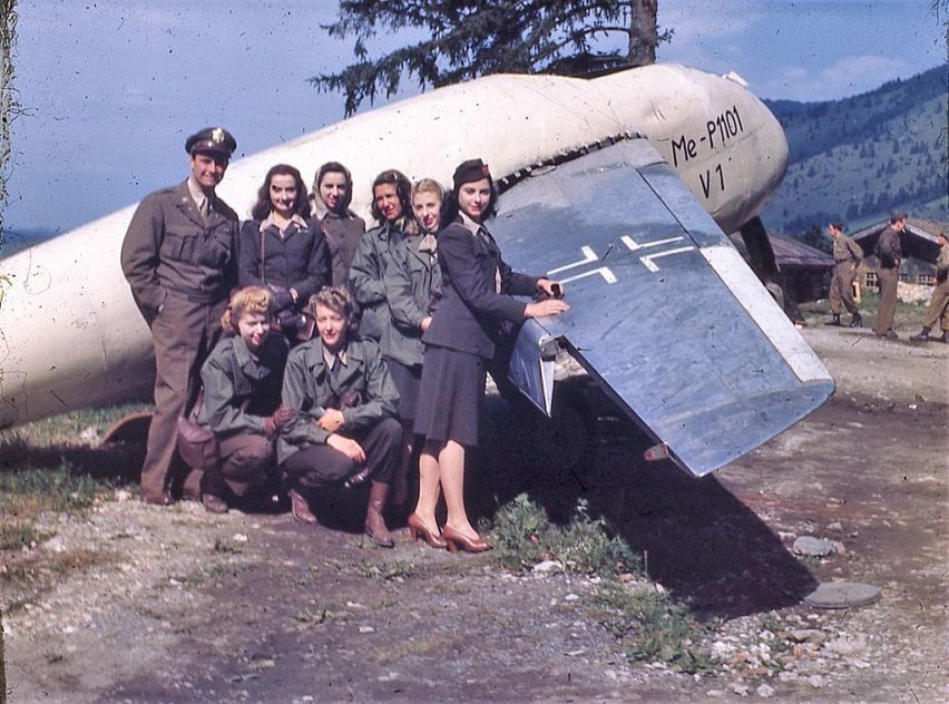 Alliierten-Truppen in Oberammergau 1945