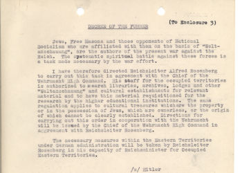 Decree of the Führer, 1 March 1942