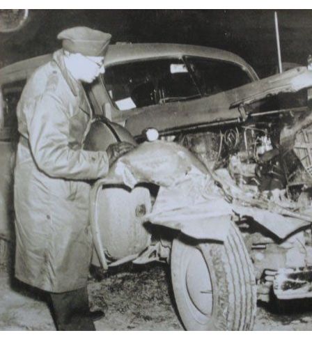 US Army General George Smith Patton dies in a car accident