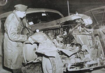 US Army General George Smith Patton dies in a car accident