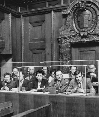 Procès de Nuremberg, le box des interprètes