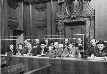 Procès de Nuremberg, le box des interprètes