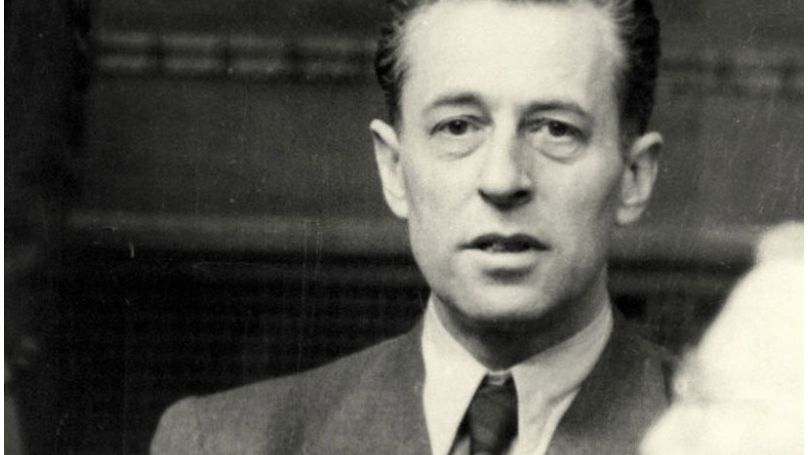 Accusé Hans Fritsche, 1945-1946, photo par Viktor Temine, Archives d’État de la Fédération de Russie. F. 10140. Op. 2. D. 159. L. 9.