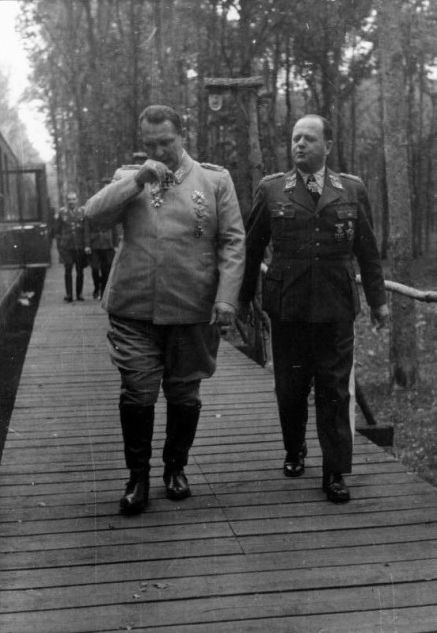 Hermann Goering and Erhard Milch 