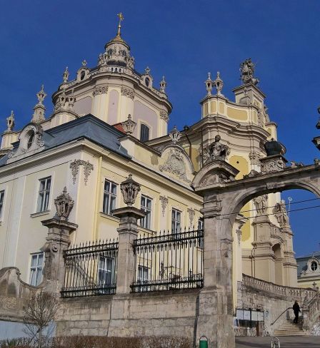 St. George’s Cathedral in Lviv, where the Lviv Council of the UGCC took place in 1946