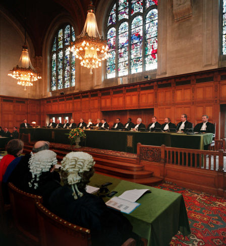 Public hearing at the ICJ