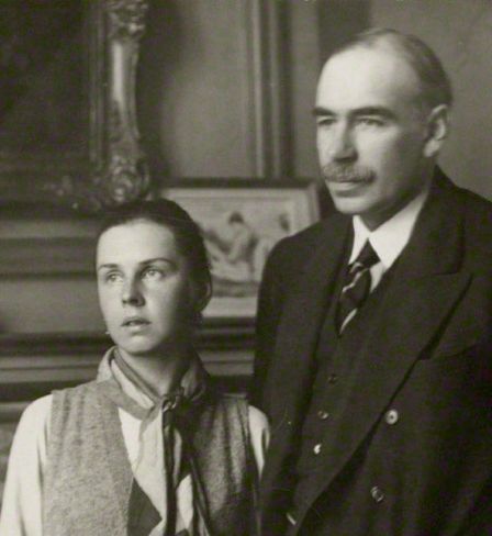 John Maynard Keynes et Lydia Lopokova