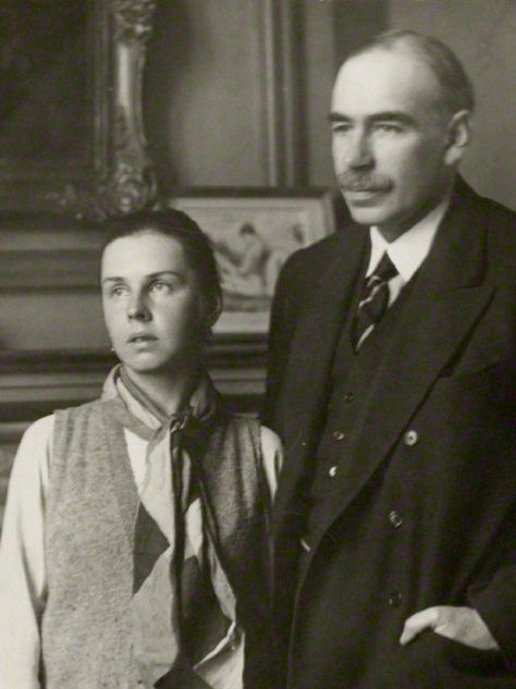 John Maynard Keynes et Lydia Lopokova