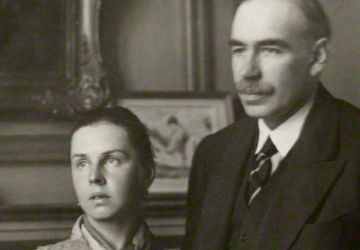 John Maynard Keynes et Lydia Lopokova