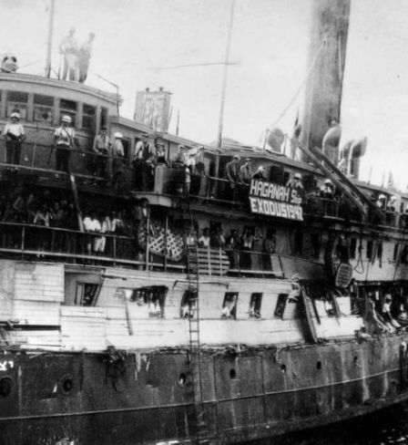 L’Exodus 1947, navire-symbole de l'immigration illégale des juifs en Palestine
