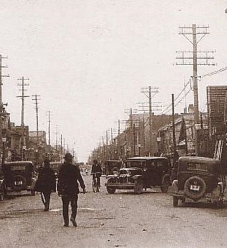 Une des rues de Toyohara
