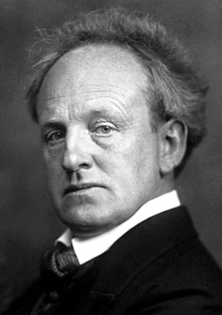 Gerhart Hauptmann, prix Nobel de littérature, 1912.