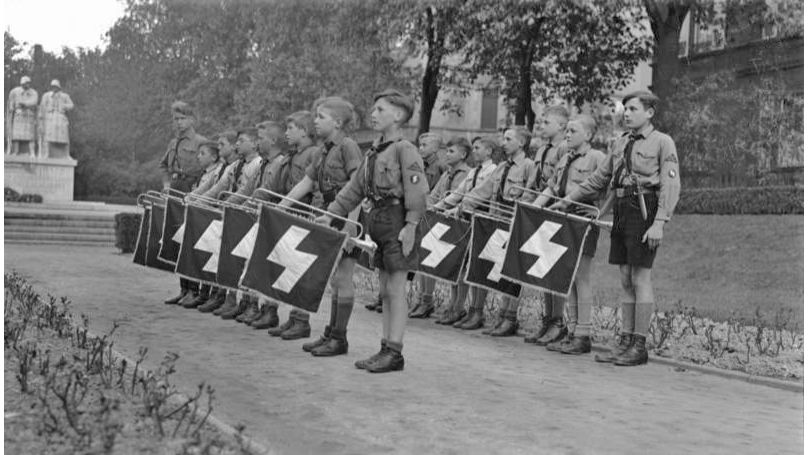 Membres de la Deutsches Jungvolk en 1933.