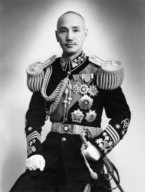 Tchang Kaï-chek, chef du Kuomintang, parti politique chinois