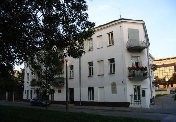 A building at 7 Planty Street, where 40 Jews were massacred in 1946