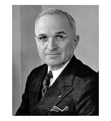 Harry Truman, the 33rd President of the United States