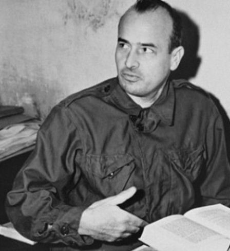 Hans Frank dans sa cellule, novembre 1945