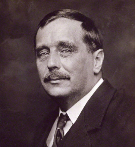Écrivain Herbert Wells, 1920