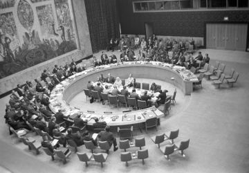 Réunion du Conseil de sécurité de l'Onu