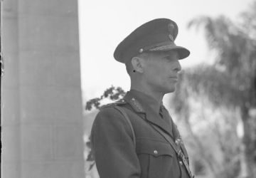 Chef du gouvernement grec en exil, le roi Georges II, 1941.