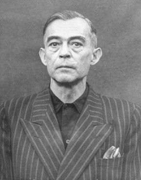 German doctor Kurt Blome, who conducted experiments on concentration camp prisoners
