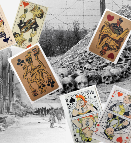 Can a card game be something more than just a game? Surviving in a concentration camp was like playing dice with death. The imaginary disarmament of the enemy – it`s a game where the results aren’t obvious, but can still be appreciated. 
