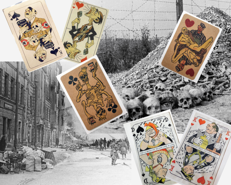 Can a card game be something more than just a game? Surviving in a concentration camp was like playing dice with death. The imaginary disarmament of the enemy – it`s a game where the results aren’t obvious, but can still be appreciated. 