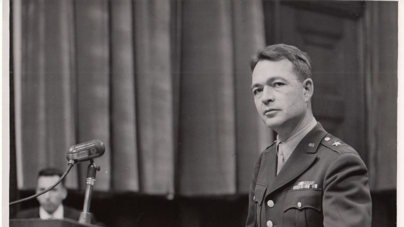 The judges in all these Subsequent Nuremberg Trials were American, and so were the prosecutors; the Chief of Counsel for the Prosecution was Brigadier General Telford Taylor