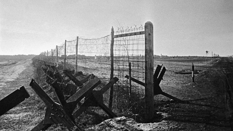 Camp de concentration de Treblinka, 1944.